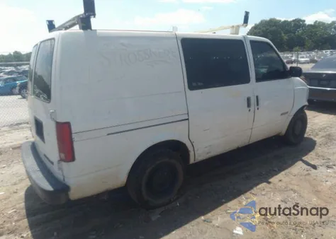 1998 Chevrolet Astro Cargo Van from USA, damaged, VIN 1GCDM19W2WB203438
